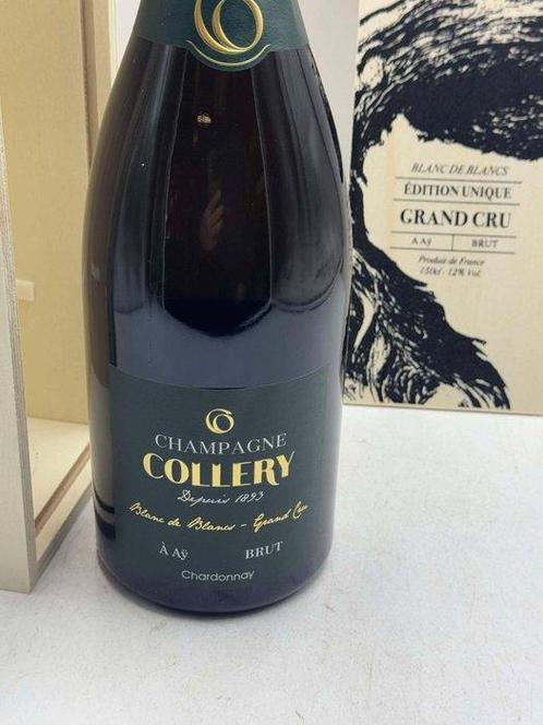 Collery, Blanc de Blancs - Champagne Grand Cru - 1 Magnum, Verzamelen, Wijnen