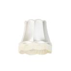 Zijden lampenkap creme 45/30/44 - Granny, Huis en Inrichting, Lampen | Lampenkappen, 25 tot 50 cm, Rond, Nieuw, Crème