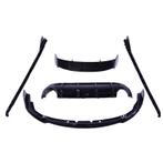Spoiler set body kit voor bmw 1 serie f40 glanzend zwart aer, Auto-onderdelen, Carrosserie en Plaatwerk, Nieuw