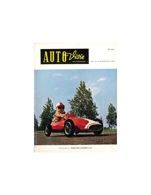 1958 AUTOVISIE MAGAZINE 17 NEDERLANDS, Boeken, Auto's | Folders en Tijdschriften