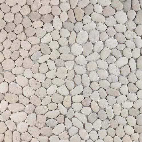Mozaiek tegel wit 30x30 cm natuursteen, Doe-het-zelf en Verbouw, Tegels, Nieuw, 10 m² of meer, Ophalen of Verzenden