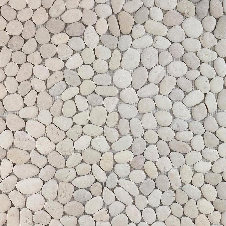 Mozaiek tegel wit 30x30 cm natuursteen, Doe-het-zelf en Verbouw, Tegels, Nieuw, 10 m² of meer, Ophalen of Verzenden