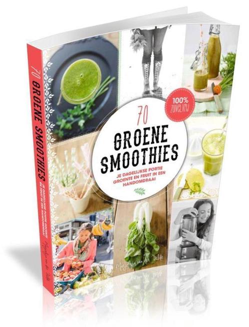70 groene smoothies - Marjolijn van der Velde  9789082128000, Boeken, Kookboeken, Overige gebieden, Gezond koken, Vegetarisch