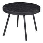 Salontafel Mangohout Carlin 58 cm, Huis en Inrichting, Tafels | Salontafels, Verzenden, Nieuw, 50 tot 100 cm, Industriële meubels