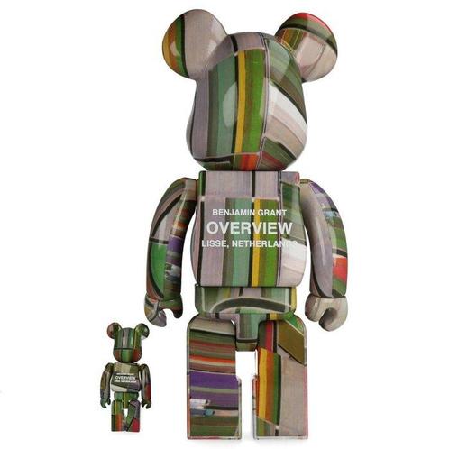 Medicom Toy Be@rbrick - Lisse Overview (Benjamin Grant) 400%, Antiek en Kunst, Kunst | Schilderijen | Modern