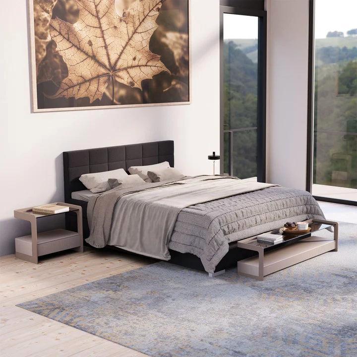 Boxspring Seattle - 180x200cm - Zwart, Huis en Inrichting, Slaapkamer | Bedden, Nieuw, Verzenden