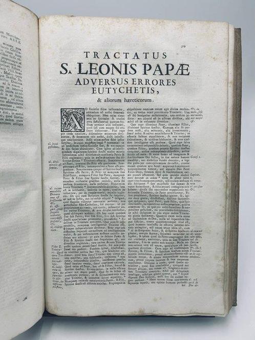 Papa Leon I - Sancti Leonis Magni Papae Primi Opera Omnia -, Antiek en Kunst, Antiek | Boeken en Bijbels