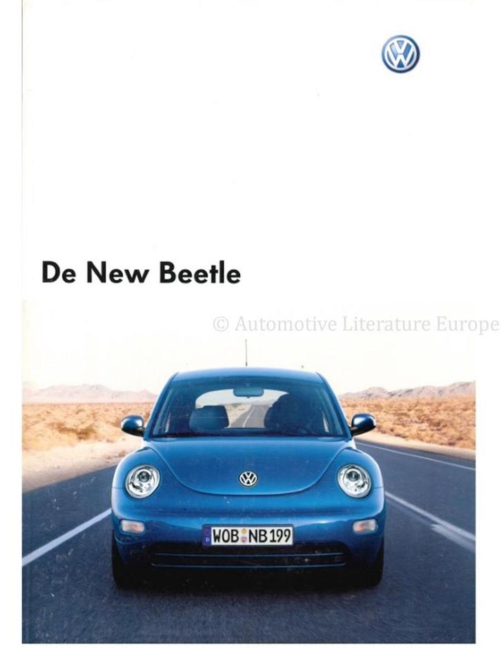 2004 VOLKSWAGEN NEW BEETLE BROCHURE NEDERLANDS, Boeken, Auto's | Folders en Tijdschriften, Volkswagen