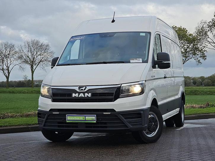 MAN TGE 3.180, Auto's, Bestelauto's, Lease, Automaat, Financial lease, Wit, MAN, Diesel, Euro 6, Gebruikt