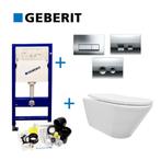 Geberit UP100 Toiletset set10 Wiesbaden Stereo Rimless met, Nieuw, Overige typen, Ophalen of Verzenden