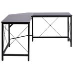 Hoekbureau - Angle Desk - L-vormig - Zwart, Ophalen of Verzenden, Nieuw