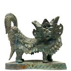 Brass old barong statue from Bali - sculptuur - Barong -, Antiek en Kunst