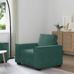 vidaXL Sofastoel Donkergroen 60 cm Fluweel, Huis en Inrichting, Banken | Bankstellen, Verzenden, Nieuw, Stof