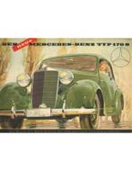 1949 MERCEDES BENZ 170S BROCHURE DUITS, Nieuw, Author