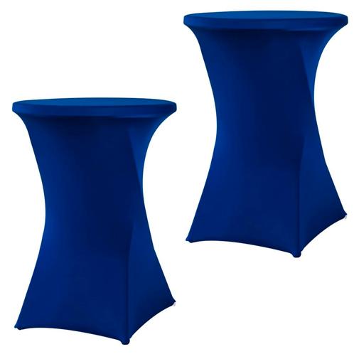 Set Van 2 Stuks! Statafelrok Blauw 80 CM Alora Tafelrok Voor, Huis en Inrichting, Keuken | Keukenbenodigdheden, Nieuw