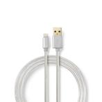 Nedis Premium 8-pins Lightning naar USB-A kabel -, Computers en Software, Pc- en Netwerkkabels, Nieuw, Ophalen of Verzenden