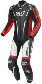 Berik RSF-Teck Perforated Zwart Wit Rood 1-Delig Motorpak, Motoren, Nieuw met kaartje, Overall, Berik, Heren