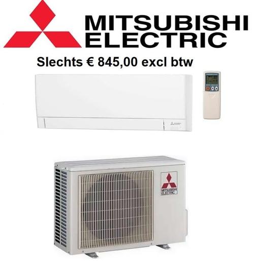 Mitsubishi WSH-AY35VGK airconditioner set, Witgoed en Apparatuur, Airco's, Nieuw, 3 snelheden of meer, Energieklasse A of zuiniger