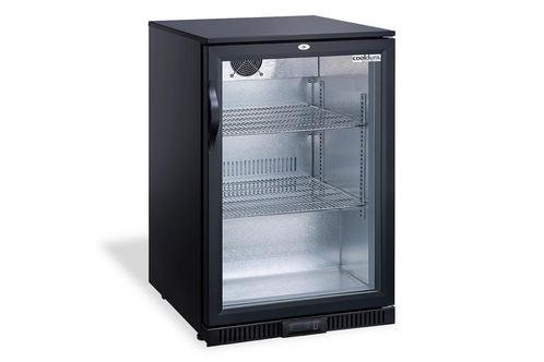 Barkoelkast met glazen deur | 128 liter | Cooldura, Witgoed en Apparatuur, Koelkasten en IJskasten, Ophalen of Verzenden