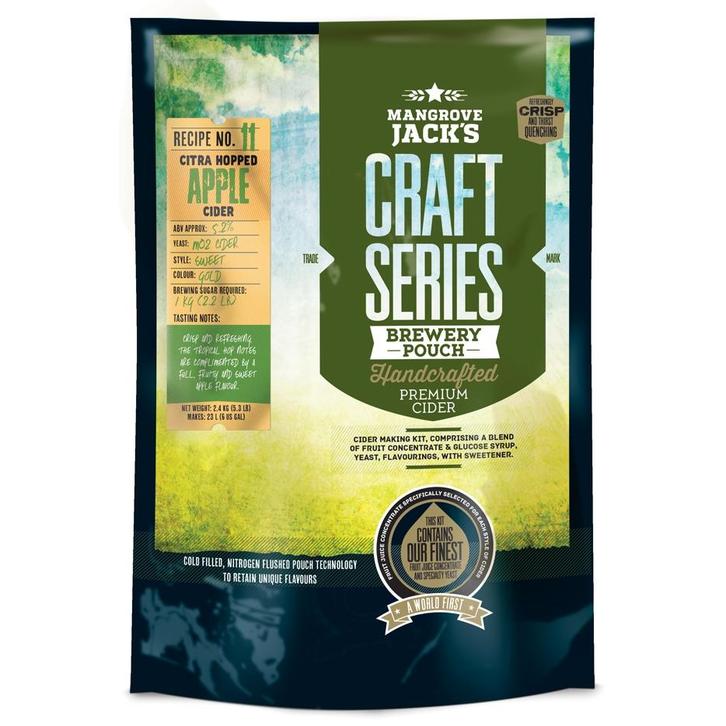 Mangrove Jacks - Citra Hopped Appel Cider - 2,4 kg, Huis en Inrichting, Keuken | Potten en Pannen, Overige typen, Nieuw, Ophalen of Verzenden