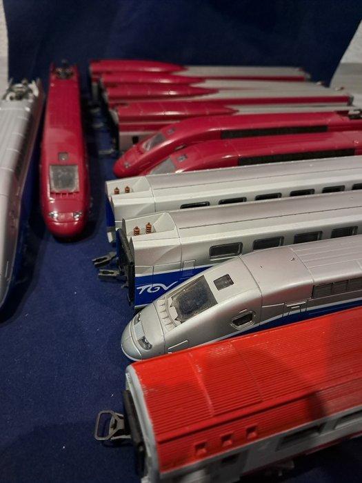 Mehano, Jouef H0 - Treinset (13) - SNCF, Thalys, Hobby en Vrije tijd, Modeltreinen | H0