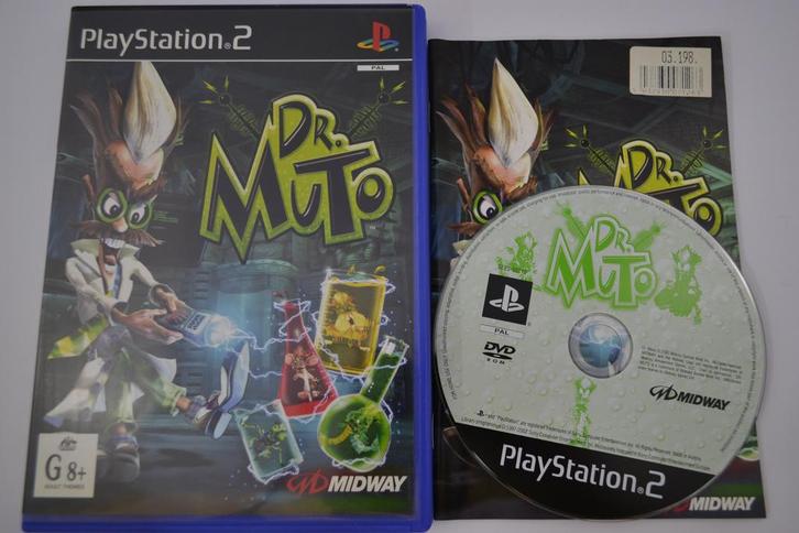 Dr. Muto (PS2 PAL), Spelcomputers en Games, Games | Sony PlayStation 2, 1 speler, Zo goed als nieuw, Verzenden