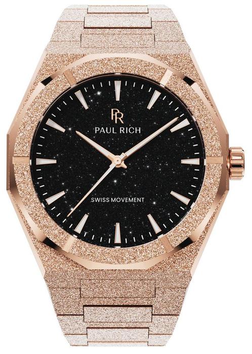 Paul Rich Frosted Star Dust II Void Rose Gold VOID01 horloge, Sieraden, Tassen en Uiterlijk, Horloges | Heren, Staal, Nieuw, Staal