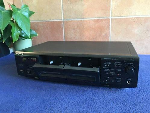 Sony - TC-WE405 Audiocassette deck, Audio, Tv en Foto, Radio's
