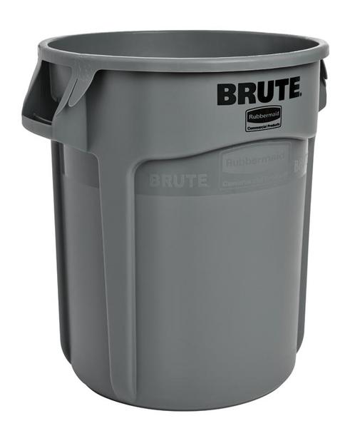Ronde Brute Container 75,7 liter, Grijs, Huis en Inrichting, Woonaccessoires | Prullenbakken, Verzenden