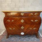 Commode - Kostbaar hout, Marmer, Verguld brons, Keramiek