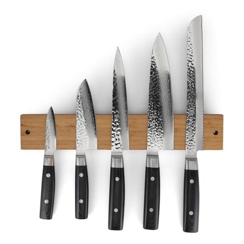 Yaxell Zen Messenset – 6-delig – Magnetische Messenstrip, Huis en Inrichting, Keuken | Bestek, Nieuw, Ophalen of Verzenden