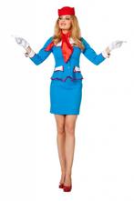 Stewardessenpakje blauw Patty, Kleding | Dames, Ophalen of Verzenden, Nieuw