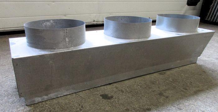 TV-Plenum, toevoer plenum (uitblaas), 3x ø20cm, W1023-1, Witgoed en Apparatuur, Airco's, Gebruikt