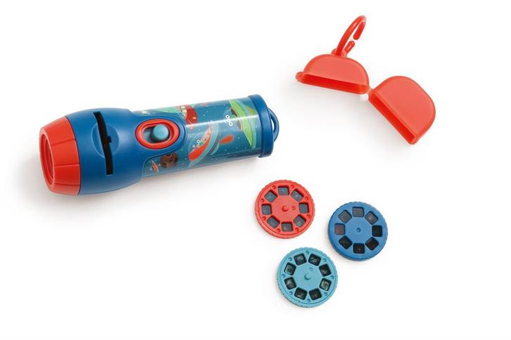 Scratch projector zaklamp - ruimte  van €12,99 voor €10,39, Kinderen en Baby's, Speelgoed | Overig, Ophalen of Verzenden