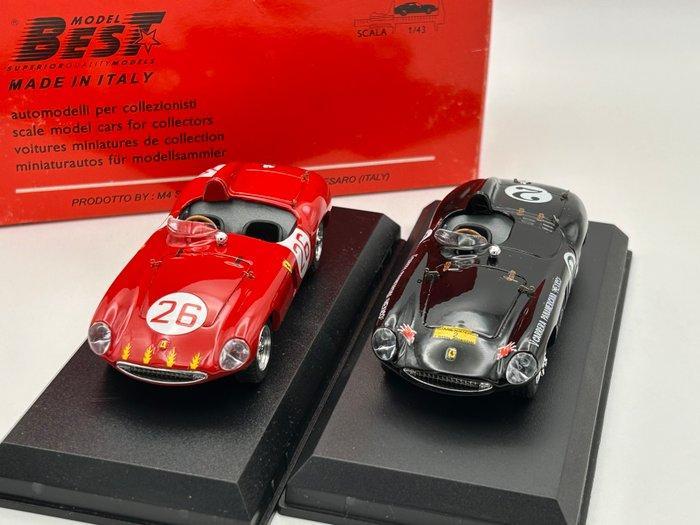 Model Best 1:43 - Model raceauto (2) - Ferrari 750 Monza, Hobby en Vrije tijd, Modelauto's | 1:5 tot 1:12