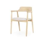 Stoel Yorick - Naturel - 96226 - eetkamerstoelen, Huis en Inrichting, Stoelen, Nieuw, Stof