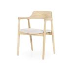 Stoel Yorick - Naturel - 96226 - eetkamerstoelen, Huis en Inrichting, Nieuw, Stof