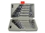 Ratelsleutels 8-19 Mm 12 Delig - Ringratelsleutel Set - Sleu, Ophalen of Verzenden, Nieuw
