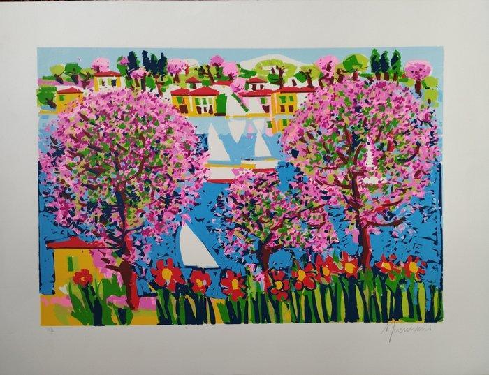 Athos Faccincani (1951) - Peschi sul Garda, Antiek en Kunst, Antiek | Overige Antiek