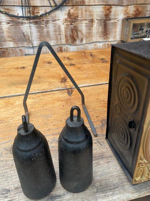 Comtoise klok - Antiek IJzer, Messing - 1850-1900, Antiek en Kunst, Antiek | Klokken