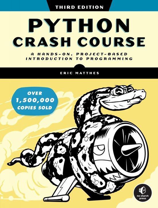 9781718502703 Python Crash Course, 3rd Edition, Boeken, Schoolboeken, Nieuw, Verzenden