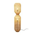 *WOONWINKEL* Kare Design Aloha Vloerlamp Riet Retro 136 Cm, Huis en Inrichting, Lampen | Vloerlampen, Verzenden, Nieuw