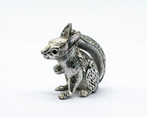 Christofle - Beeldje, Raro Scoiattolo - 5 cm - Zilveren, Antiek en Kunst, Antiek | Meubels | Tafels