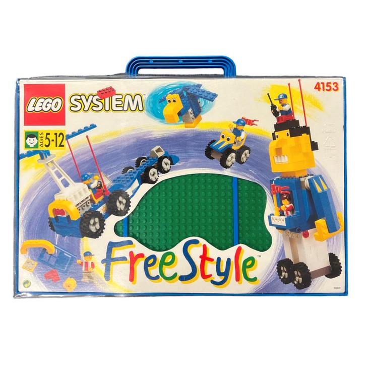 LEGO System Freestyle Playcase Large - 4153 - Vintage Set ui, Kinderen en Baby's, Speelgoed | Duplo en Lego, Nieuw, Verzenden