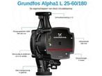Grundfos Alpha1 L 25-60/180 - Circulatiepomp - 2500l/u - 45W, Verzenden, Zo goed als nieuw
