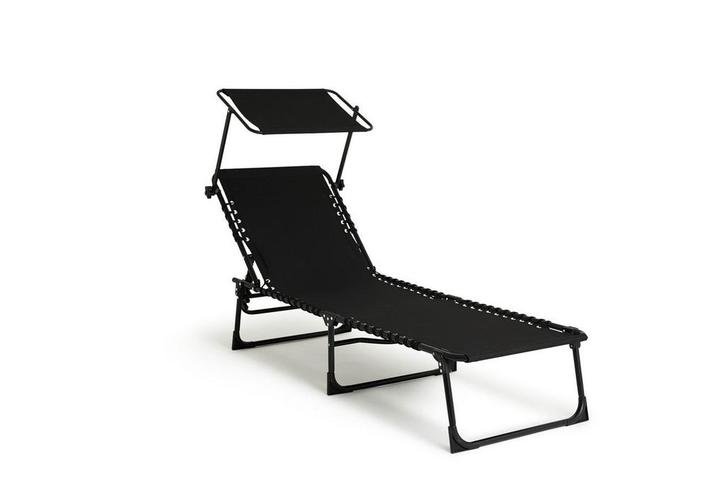 2dekans | 909 Outdoor Ligbed met Afdakje, Tuin en Terras, Zonneschermen, Zo goed als nieuw, Ophalen of Verzenden