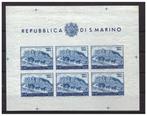 San Marino 1951/2007 - Prachtige groep San Marino-blaadjes -, Gestempeld