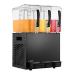 GGM Gastro | Sapdispenser - 3 x 10 liter - Zwart | SSNC30S |, Verzenden, Nieuw in verpakking, Overige typen