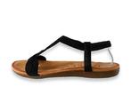 DSTRCT Sandalen in maat 39 Zwart | 10% extra korting, Verzenden, Zwart, DSTRCT, Sandalen of Muiltjes