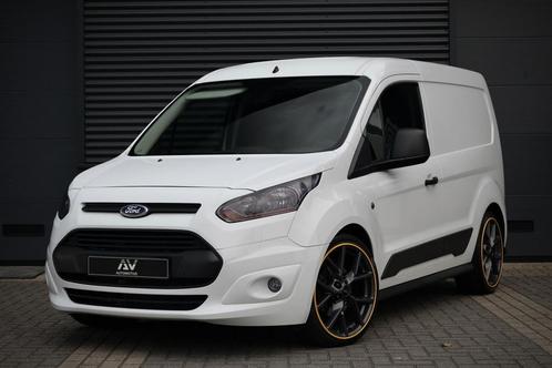Ford Transit Connect 1.6 TDCI | Airco | Navigatie | Camera |, Auto's, Bestelauto's, Onderhoudsboekje, Lease, Zwart, Handgeschakeld